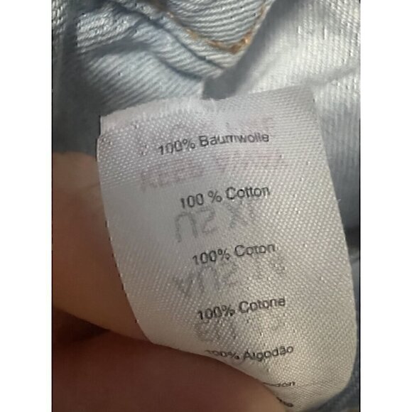 Daisy Street Straight High Rise Womens Light Wash Blue Denim Jeans Size XL - Picture 6 of 7